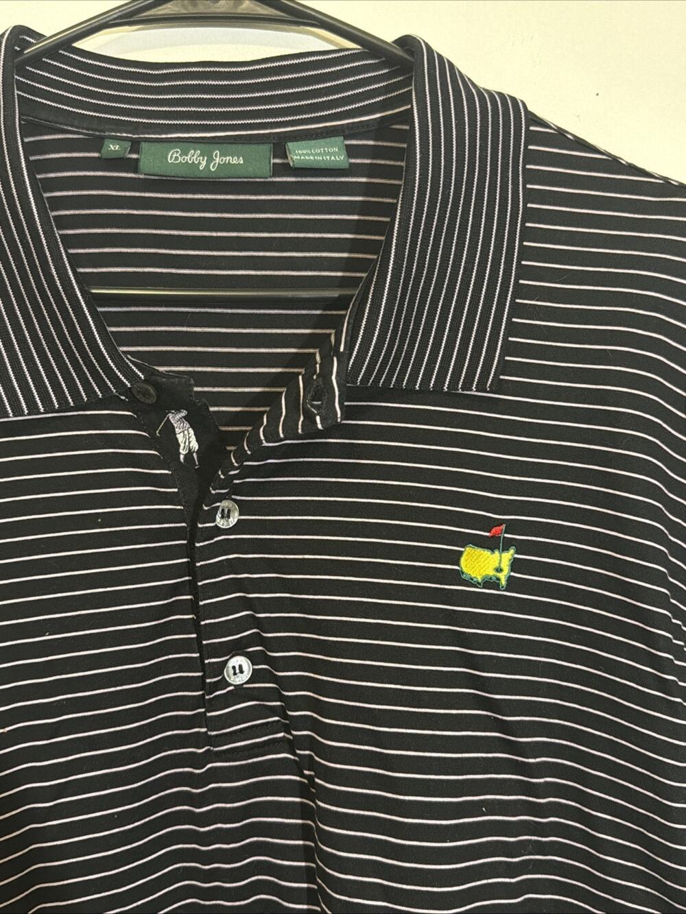 Bobby Jones Collection Augusta National Masters XL Mens Cotton Polo Italy